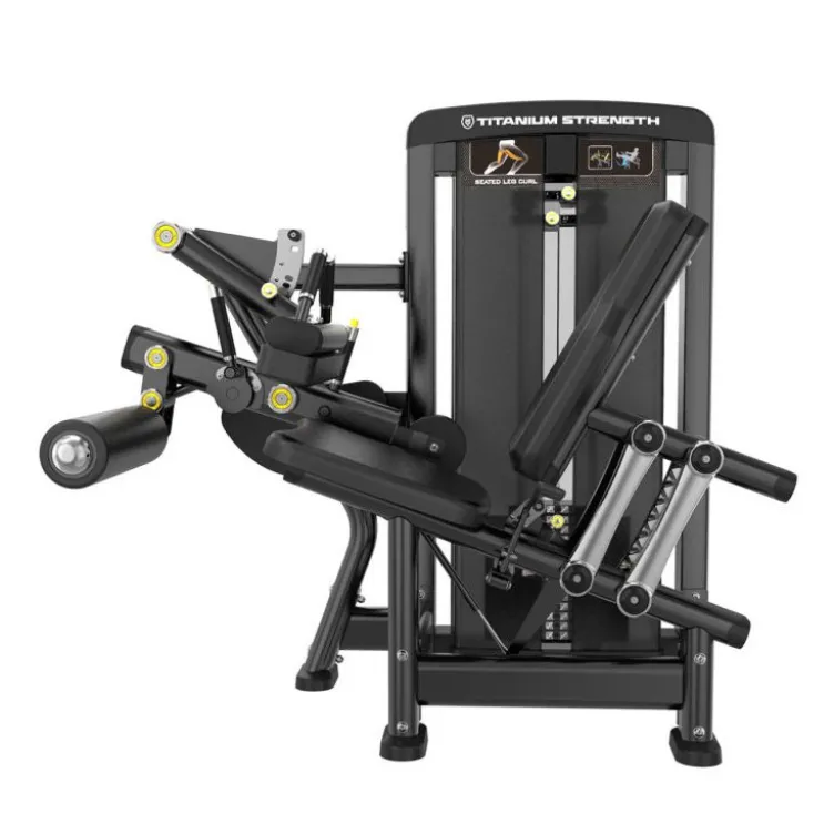 Leg curl machine Titanium Strength GS-S30 à charge guidée 140 kg pour salles de musculation- Musculation ischios-jambiers