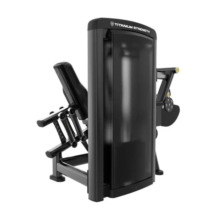 Leg curl machine Titanium Strength GS-S30 à charge guidée 140 kg pour salles de musculation- Musculation ischios-jambiers