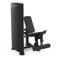 Leg extension machine à charge guidée ultra-confortable Titanium Strength avec réglages - Black Séries BS-S18