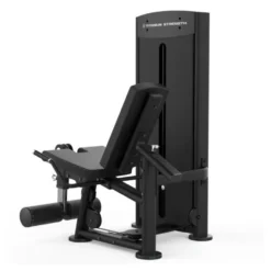 Leg extension machine à charge guidée ultra-confortable Titanium Strength avec réglages - Black Séries BS-S18