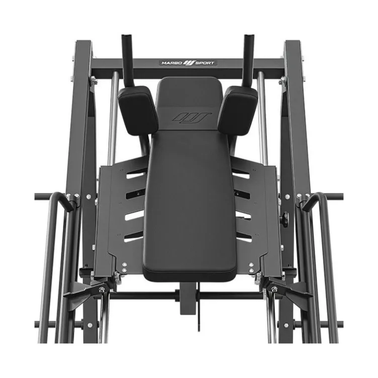 Leg press combo hack squat 2 en 1 à charge libre jusqu'à 250 kg - Entraînement des jambes