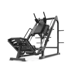 Leg press combo hack squat 2 en 1 à charge libre jusqu'à 250 kg - Entraînement des jambes