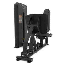 Leg press dual calf raise machine à charge guidée 120 kg Velocer série - Siège ajustable avec rembourrage de qualité
