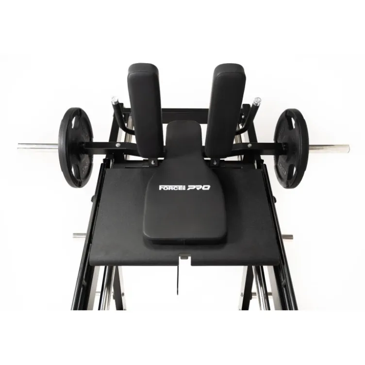 Leg Press Hack Squat Pro Ultimate Force USA pour salles de sport commerciales - Capacité de charge 400 kg