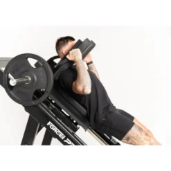 Leg Press Hack Squat Pro Ultimate Force USA pour salles de sport commerciales - Capacité de charge 400 kg