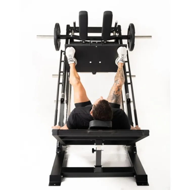 Leg Press Hack Squat Pro Ultimate Force USA pour salles de sport commerciales - Capacité de charge 400 kg