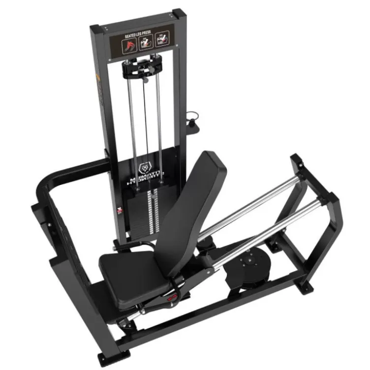 Leg press horizontale Elite Series ELRX-S17 à charge guidée 125 kg - Presse à jambes professionnelle Titanium Strength