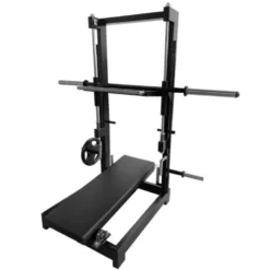 Leg press machine verticale pour musculation des cuisses et mollets - Presse à cuisse à charges libres