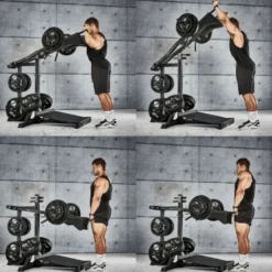 Lever Arm Squat ATX Pro Cuisses Mollets Epaules - Viking Press capacité de charge 400 kg