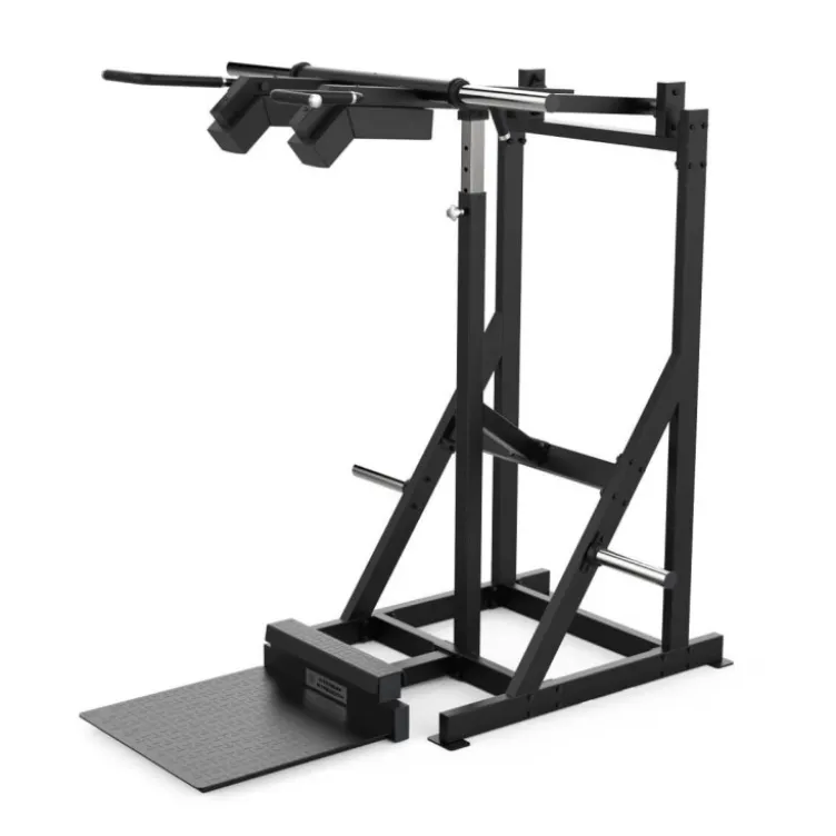 Lever arm squat PRO Titanium Strength EL-PL48 Élite Séries à capacité de charge 270 kg - Viking press et élévations des mollets
