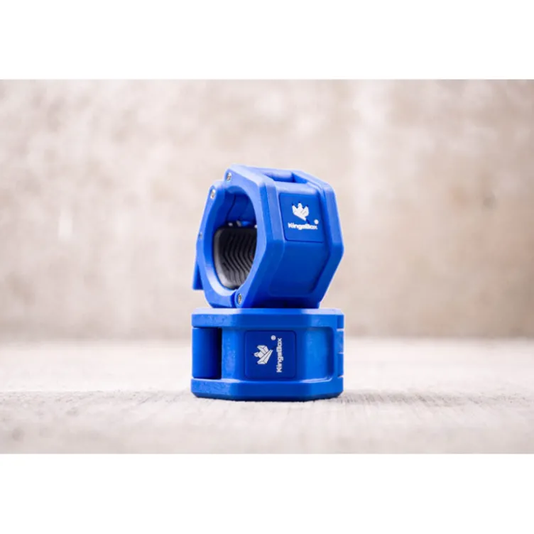 Lock Jaw professionels pour barre olympique 50 mm - bleu ou noir