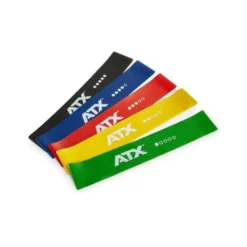 Lot de 5bandes de résistance élastiques ATX avec forces différentes