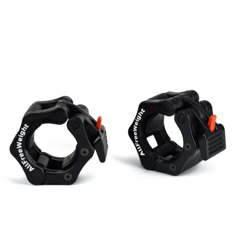 Lot de colliers de serrage 50 mm pour barre olympique pour la pratique de la Musculation et du Bodybulding