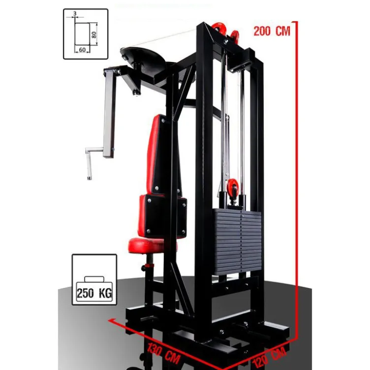 Machine Butterfly pour musculation des pectoraux ergonomique pour les espaces sportifs des associations et collectivités