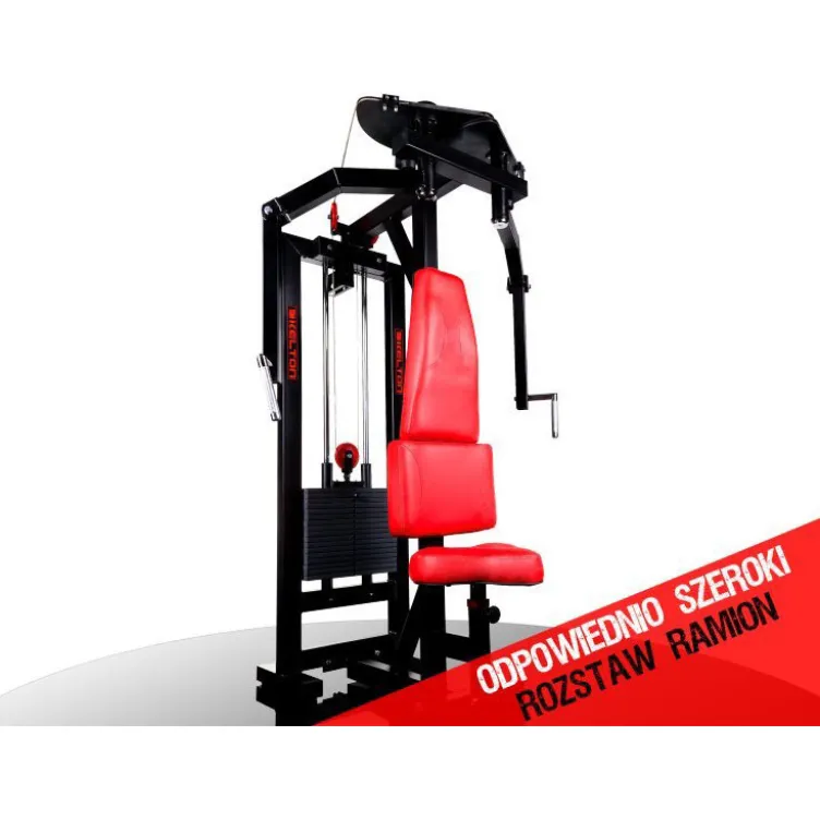 Machine Butterfly pour musculation des pectoraux ergonomique pour les espaces sportifs des associations et collectivités