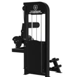 Machine Crunch abdominal à charge guidée pour salle de sport commerciale - Selectorized Machine Titanium Élite Séries EL-S37