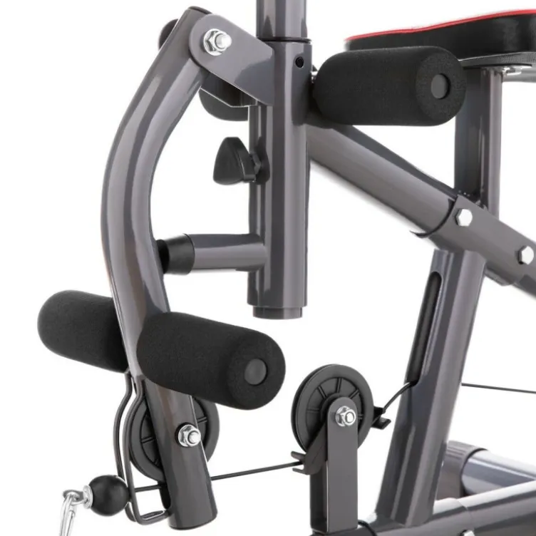 Machine de musculation homegym multipostes avec colonne de poids
