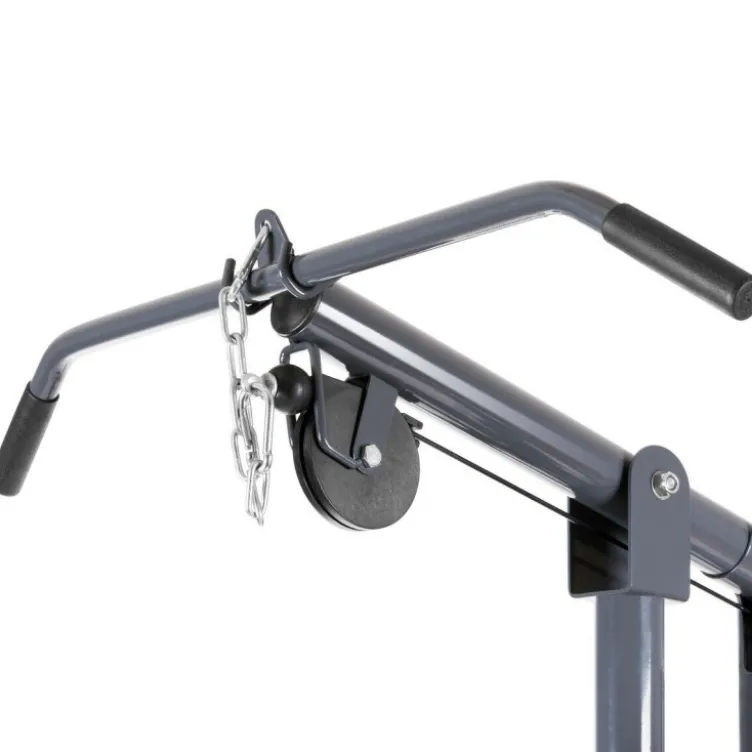 Machine de musculation homegym multipostes avec colonne de poids