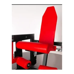 Machine de musculation pour quadriceps et mollets à charges libres pour espaces sportifs publics
