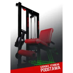 Machine de musculation pour quadriceps et cuisses idéale pour espaces sportifs professionnels - Administrations - Associations