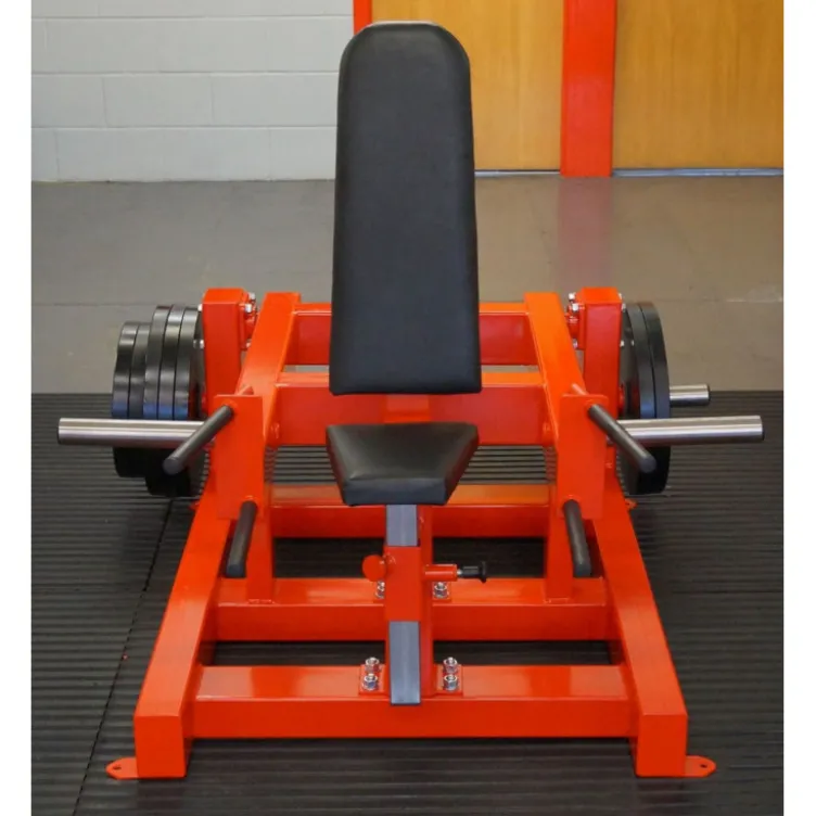 Machine de musculation Shrug pour entraînement complet des trapèzes - Appareil professionnel pour disques olympiques