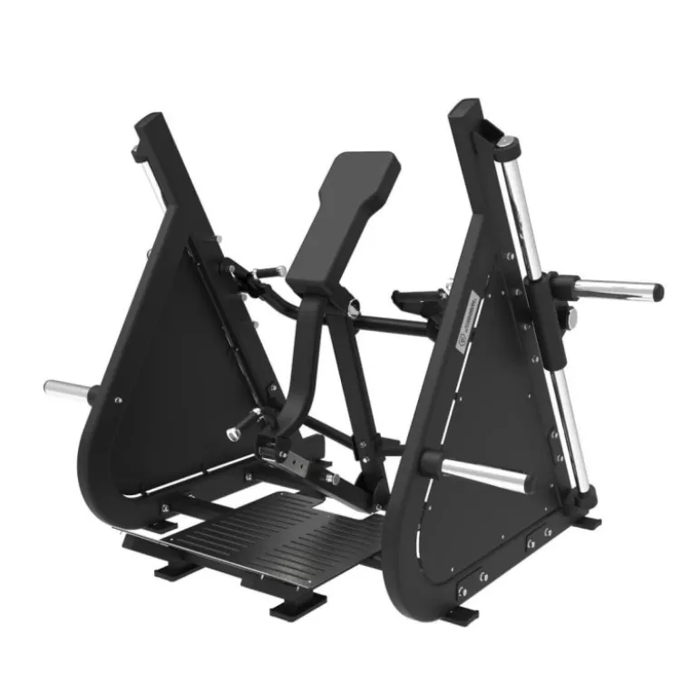 Machine de rowing guidé PRO à charge libre Max 200 kg de marque Titanium Strength Élite séries EL-PL71 avec appui thoracique
