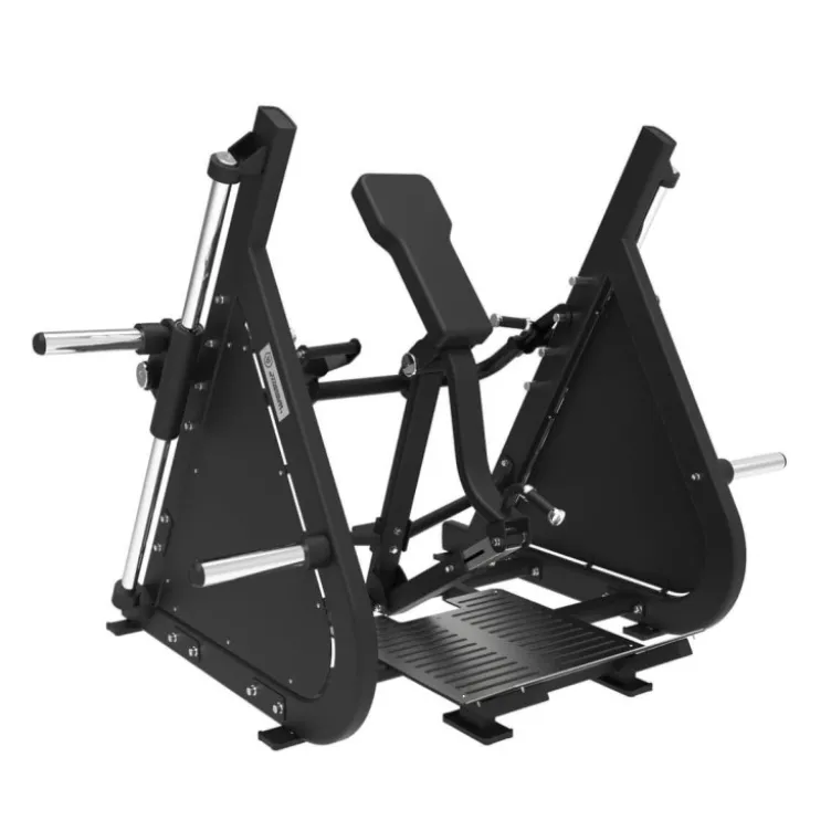Machine de rowing guidé PRO à charge libre Max 200 kg de marque Titanium Strength Élite séries EL-PL71 avec appui thoracique