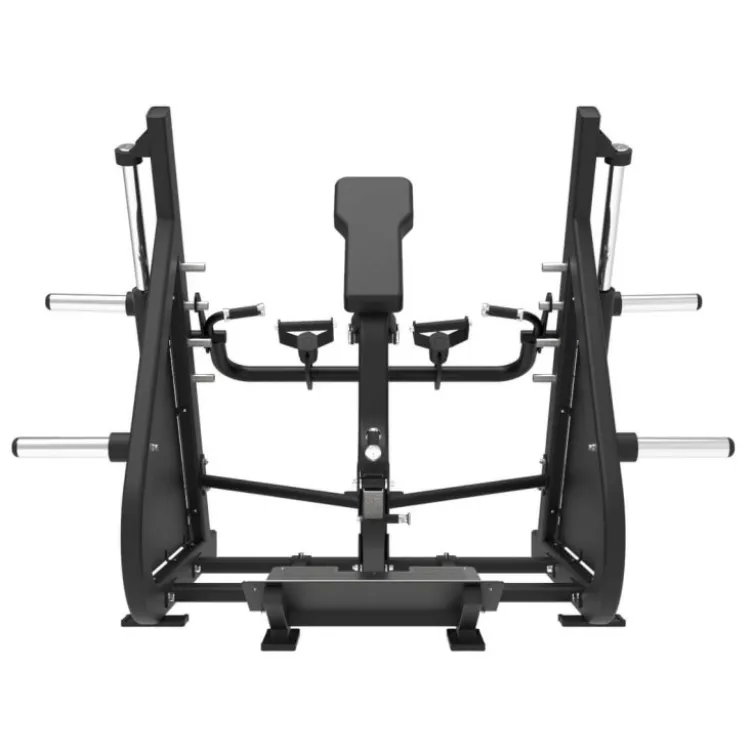 Machine de rowing guidé PRO à charge libre Max 200 kg de marque Titanium Strength Élite séries EL-PL71 avec appui thoracique