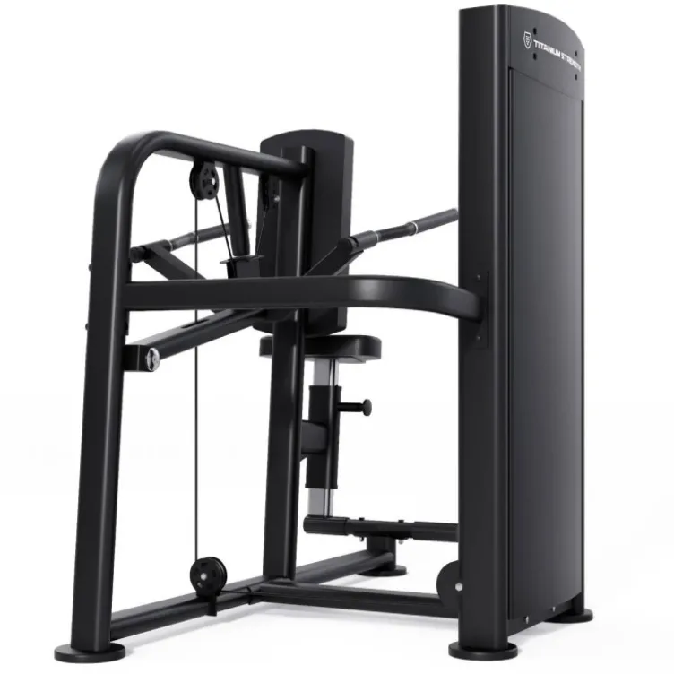 Machine à Dips Triceps Professionnelle Black Series avec colonne de poids 100 kg - BS-S29