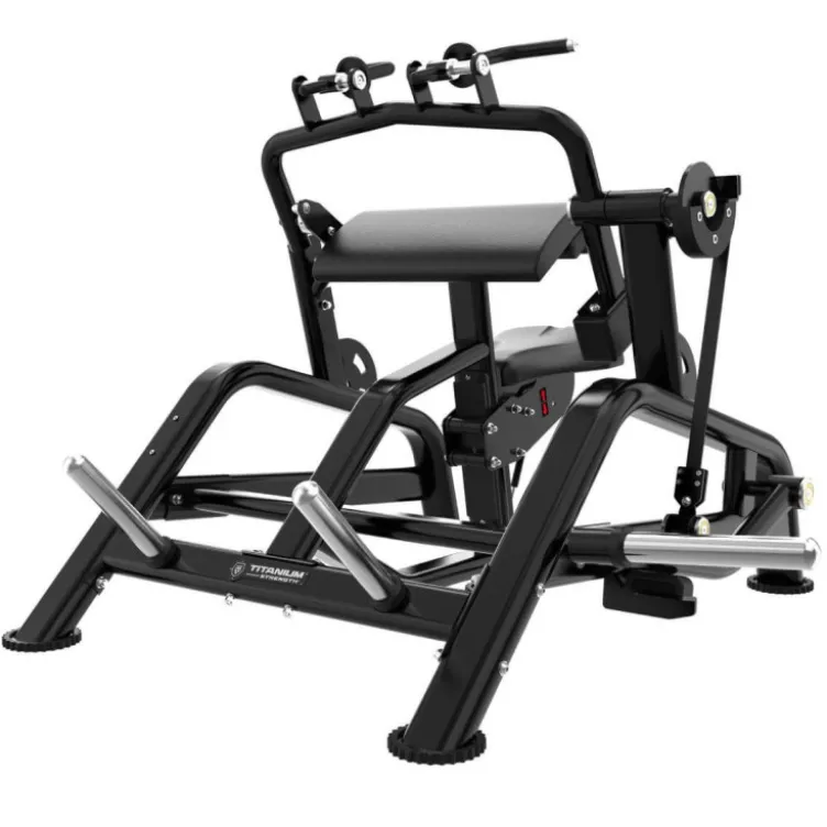 Machine extension triceps à charge libre Genesis Series Titanium Strength Max 250 kg - Trajectoire de poussée ascensionnelle