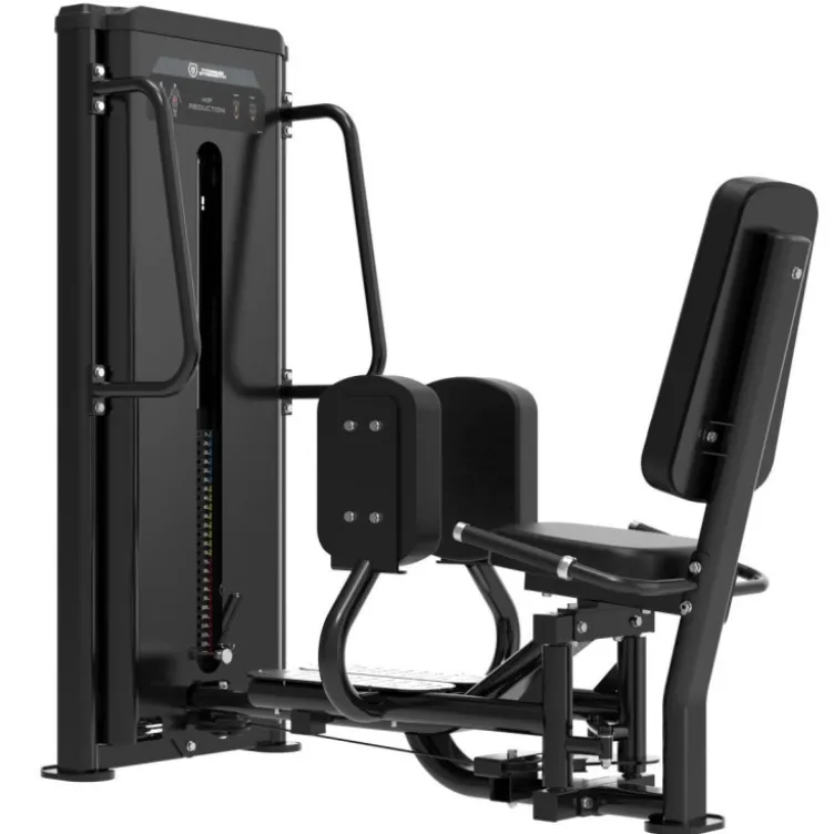 Machine Hip abduction professionnelle à charge guidée 125 kg - Titanium Strength Black Series RX BSRX-S32
