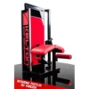 Machine leg curl allongé ergonomique et confortable avec colonne de poids pour les salles de musculation commerciales