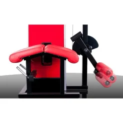 Machine leg curl allongé ergonomique et confortable avec colonne de poids pour les salles de musculation commerciales
