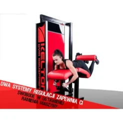 Machine leg curl allongé ergonomique et confortable avec colonne de poids pour les salles de musculation commerciales