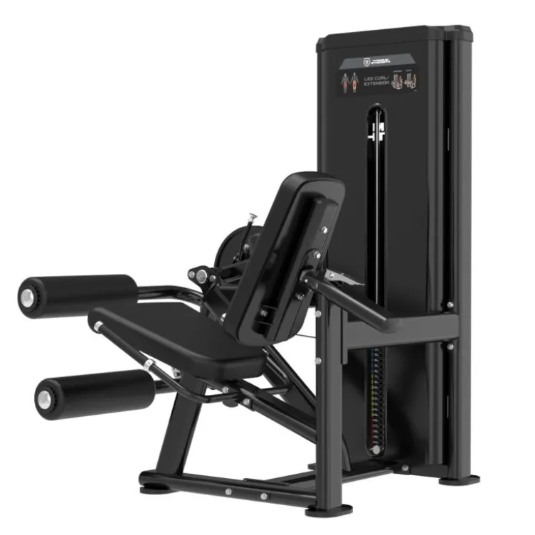 Machine Leg Curl Dual Leg Extension Black Series RX Titanium Strength à charge guidée professionnelle – BSRX-S1