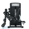 Machine leg curl leg extension à charge guidée Force USA Ridge Series F-R-LELC - Siège et coussin pour les jambes réglables