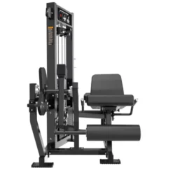 Machine Leg Extension Dual Leg Curl Allongé Élite RX – Station jambes à charge guidée professionnelle ELRX-S61 Titanium Strength