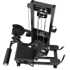 Machine Leg Extension Dual Leg Curl Allongé Élite RX – Station jambes à charge guidée professionnelle ELRX-S61 Titanium Strength