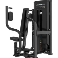 Machine à ouvertures pectorales à charge guidée 125 kg Titanium Strength Black Series RX