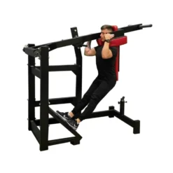 Machine Pendulum squat professionnelle pour cuisses et mollets - Equipement à charge libre pour disques de poids olympiques