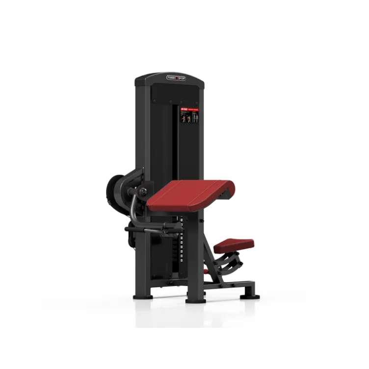 Machine pro de musculation pupitre biceps avec charge guidée