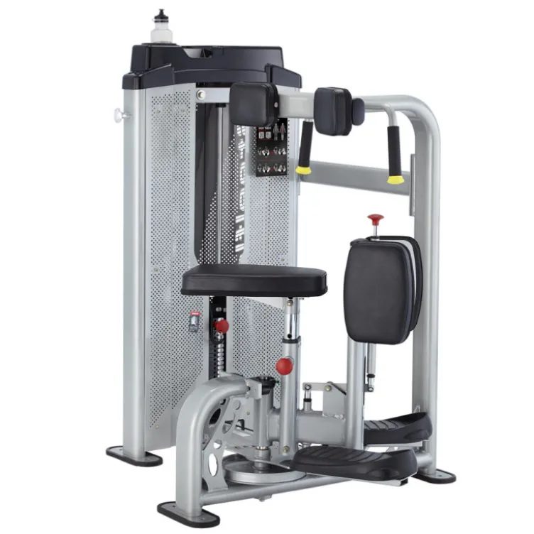 Machine pro de musculation rotative à système de charge guidée pour obliques