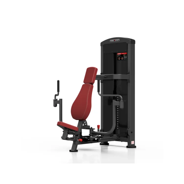 Machine pro de renforcement pectoraux avec charge guidée 160 kg
