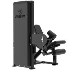 Machine professionnelle Leg Extension à charge guidée 125 kg pour quadriceps BSRX-S18 - Titanium Strength Black Series RX