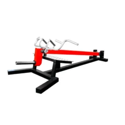 Machine professionnelle pour rowing dorsaux avec 6 poignées moletées antidérapantes - Espace sportif public