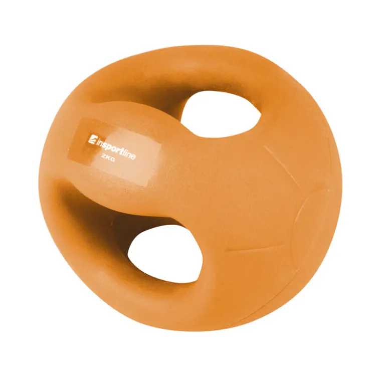 Médecine Ball à poignées 2 kg à 6 kg pour entraînement de fitness et musculation