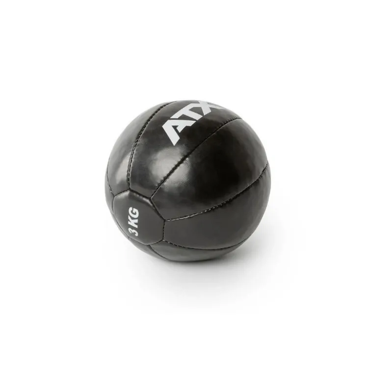 Medecine ball classique ATX en cuir synthétique de 3 à 10 kg pour Hyrox et exercices de cross-training