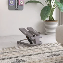 Mini Stepper Movix compact pour renforcement musculaire des muscles jambiers - Capacité de charge 110 kg