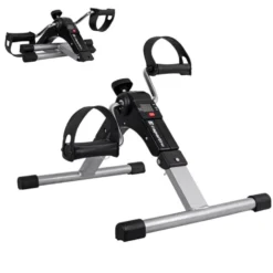 Mini vélo d'appartement Raryo avec structure pliable et ajustement de la résistance - Système de freinage à friction
