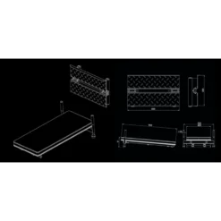 Module compact leg press vertical compatible avec multipresse ATX
